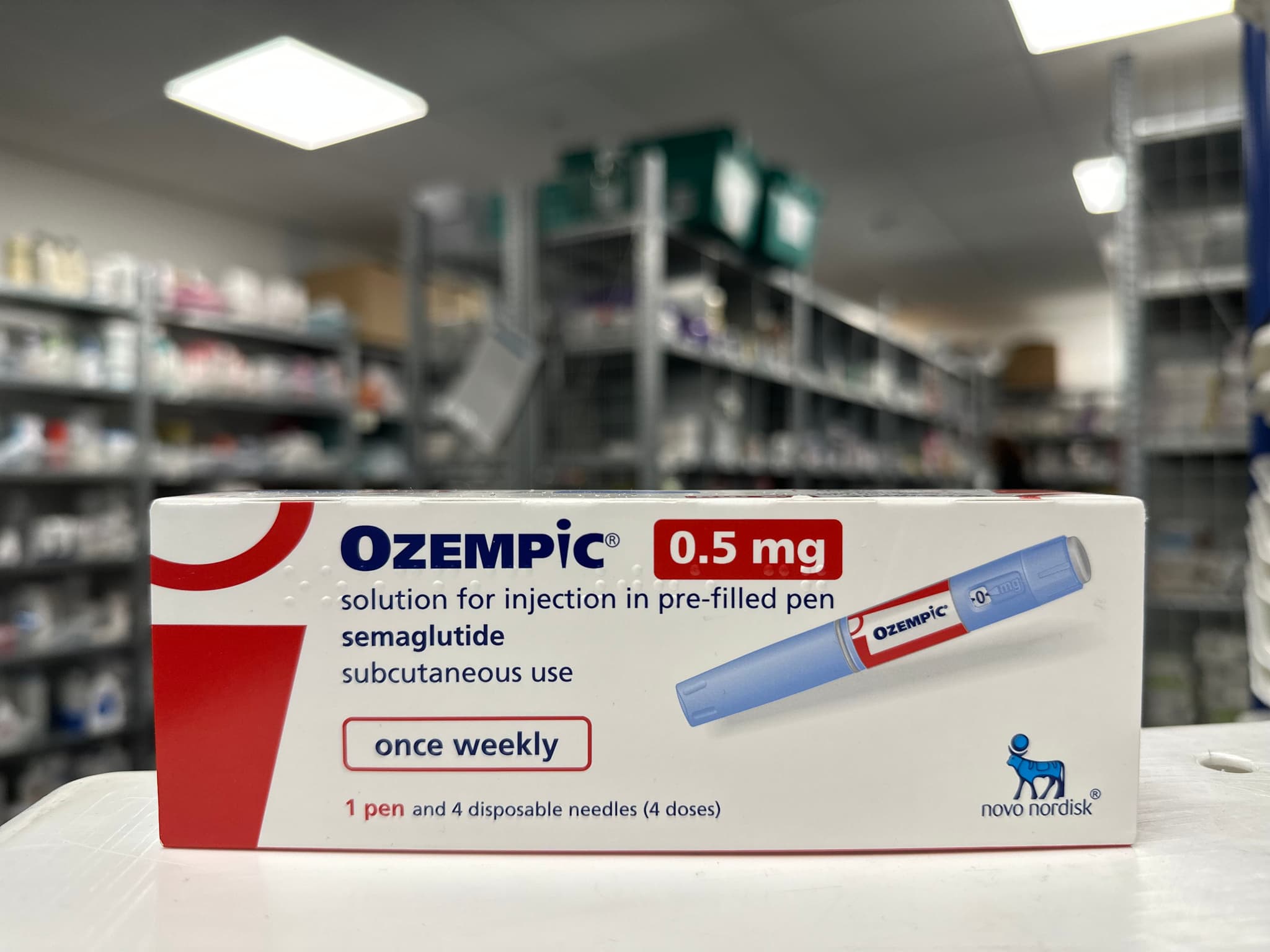 Ozempic (semaglutide) — GLP-1 receptor agonist medication for chronic weight management